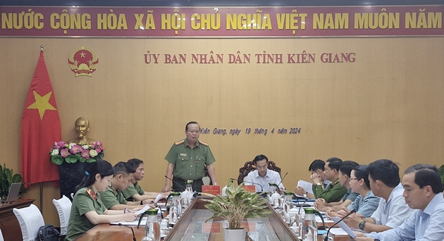 Từ 19-26/4, Thanh tra Bộ Công an kiểm tra tại UBND tỉnh Kiên Giang- Ảnh 1.