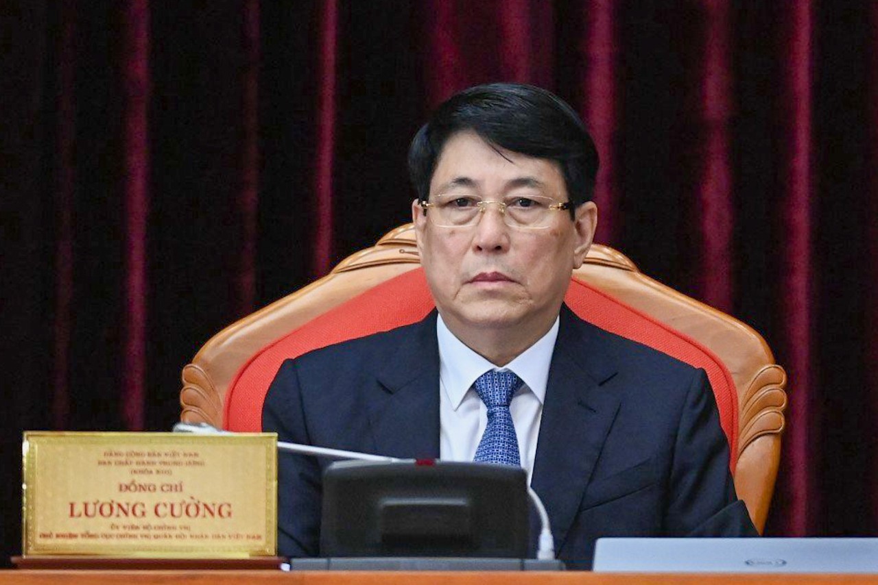 Đại tướng Lương Cường tham gia Ban Bí thư và giữ chức vụ Thường trực Ban Bí thư- Ảnh 1.