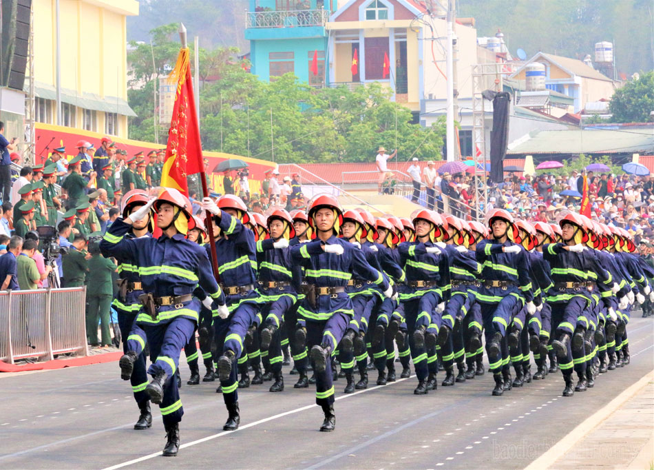 70 năm Chiến thắng Điện Biên Phủ: Sơ duyệt diễu binh, diễu hành - Ảnh 8.