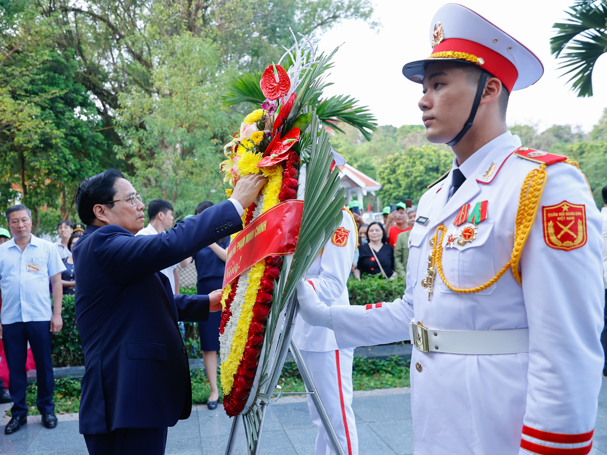 TOÀN CẢNH DIỄU BINH, DIỄU HÀNH KỶ NIỆM 70 NĂM CHIẾN THẮNG ĐIỆN BIÊN PHỦ 7/5/2024- Ảnh 148.