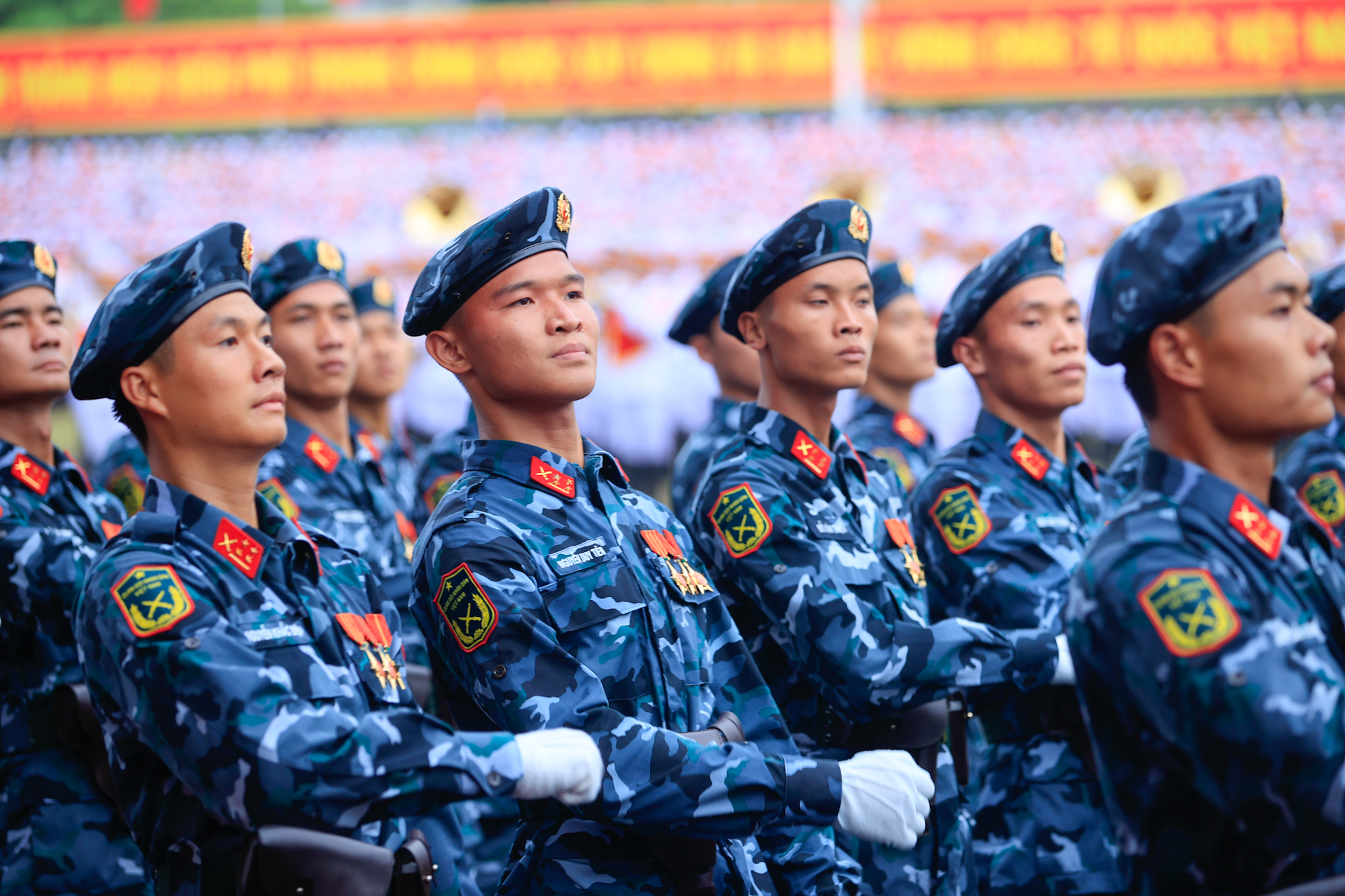 TOÀN CẢNH DIỄU BINH, DIỄU HÀNH KỶ NIỆM 70 NĂM CHIẾN THẮNG ĐIỆN BIÊN PHỦ 7/5/2024- Ảnh 56.