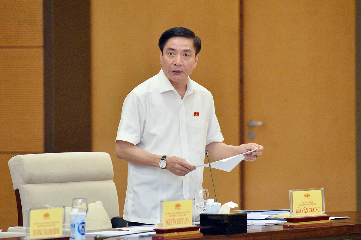 Phó Chủ tịch Thường trực Quốc hội Trần Thanh Mẫn: Xin ý kiến Bộ Chính trị về các dự án luật còn nhiều ý kiến khác nhau- Ảnh 3.
