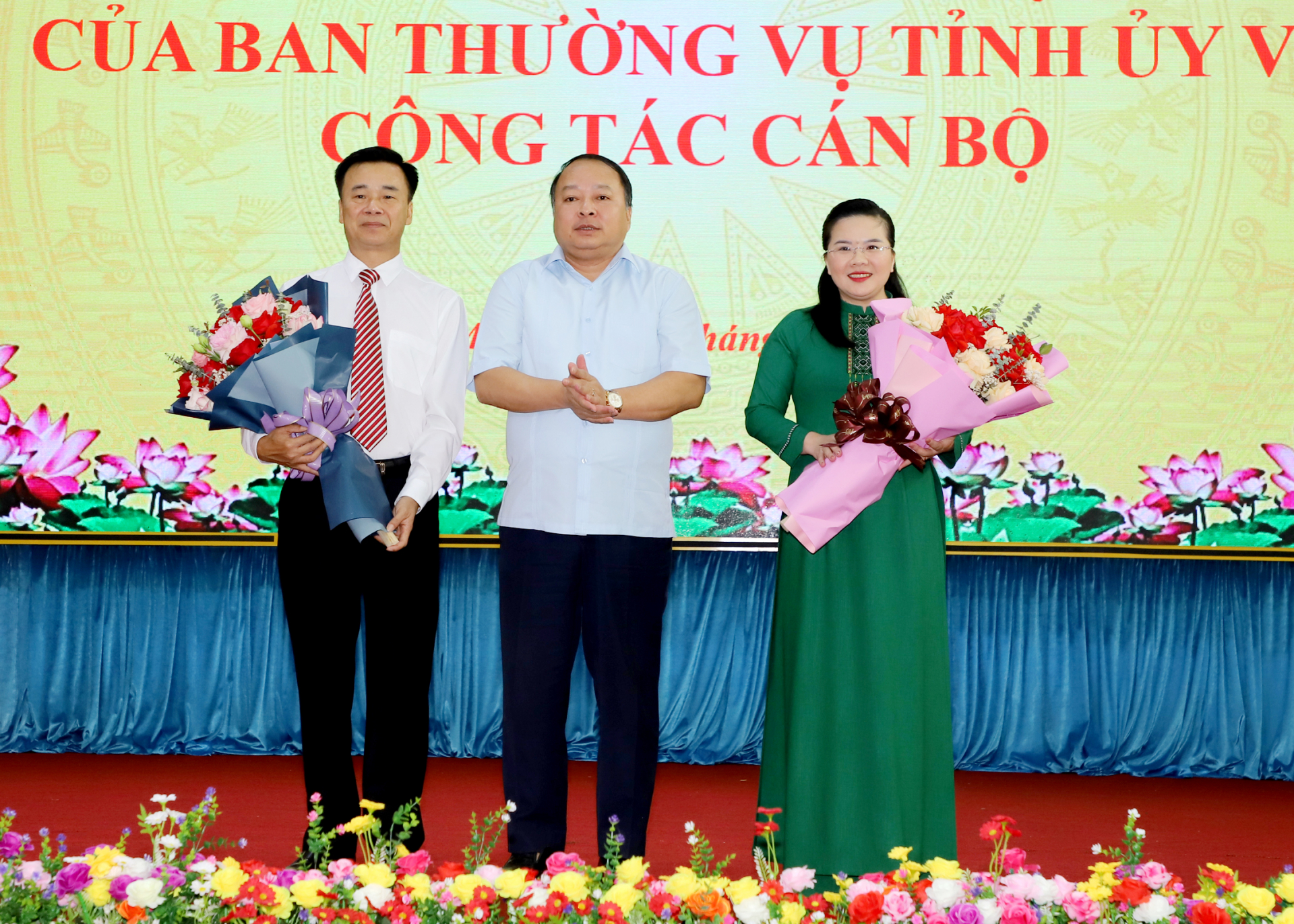 Chỉ định nữ Bí thư Huyện ủy; bổ nhiệm tân Giám đốc Sở- Ảnh 3.