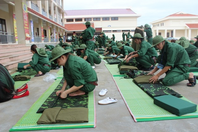 Lưu ý dành cho sinh viên để trải qua kỳ học quân sự hiệu quả- Ảnh 1.