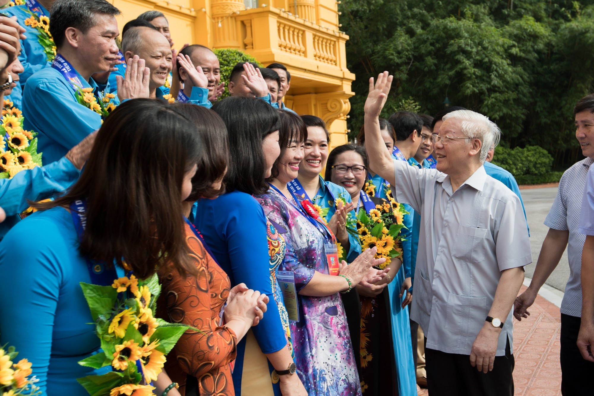 MỘT SỐ HÌNH ẢNH NỔI BẬT CỦA ĐỒNG CHÍ TỔNG BÍ THƯ NGUYỄN PHÚ TRỌNG- Ảnh 6.