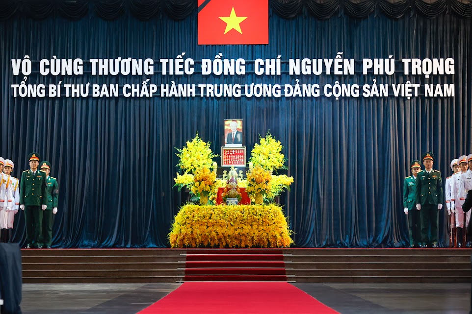 TỔNG THUẬT: LỄ QUỐC TANG TỔNG BÍ THƯ NGUYỄN PHÚ TRỌNG