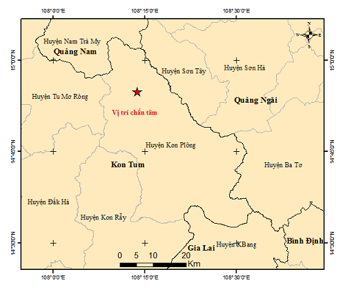 Ghi nhận trận ĐỘNG ĐẤT thứ 46 tại Kon Plông, Kon Tum- Ảnh 2.