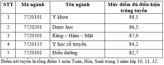 TUYỂN SINH 2024: Điểm chuẩn xét tuyển sớm Trường Đại học khoa học Sức khỏe, ĐHQG TPHCM- Ảnh 3.