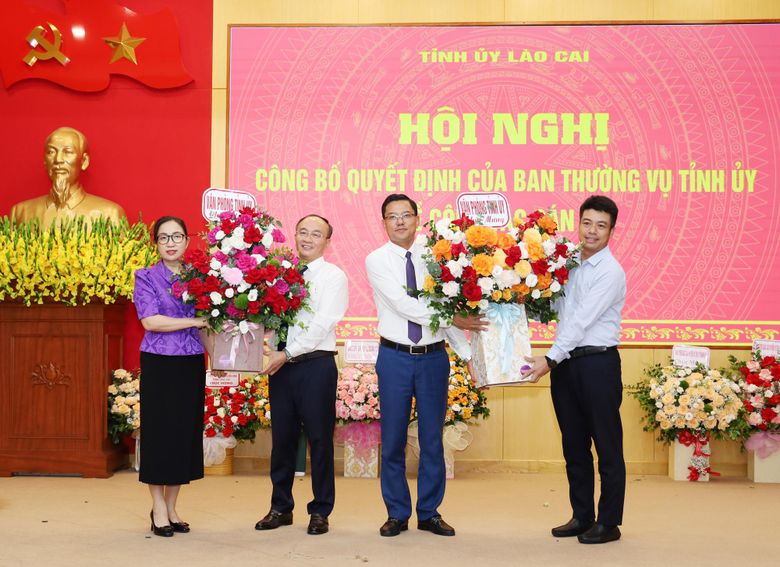 Bổ nhiệm 2 tân Phó Trưởng ban Tuyên giáo Tỉnh ủy- Ảnh 3.