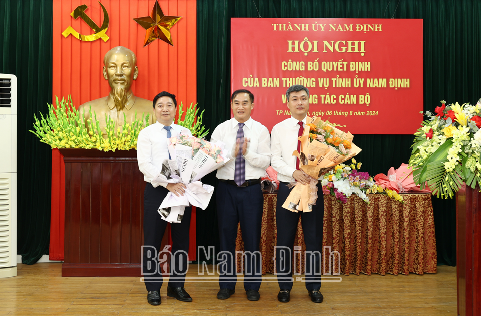 Chỉ định Phó Bí thư Thành ủy, bổ nhiệm Chủ tịch thành phố giữ chức Trưởng ban Dân vận Tỉnh ủy- Ảnh 5.