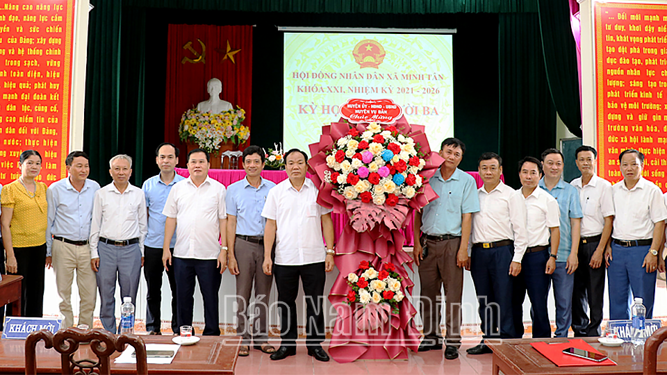 Sắp xếp đơn vị hành chính: Nam Định kiện toàn bộ máy chính quyền mới tại 26 xã, phường, thị trấn- Ảnh 7.