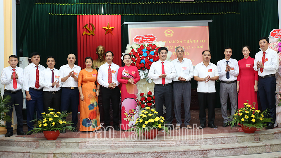 Sắp xếp đơn vị hành chính: Nam Định kiện toàn bộ máy chính quyền mới tại 26 xã, phường, thị trấn- Ảnh 6.