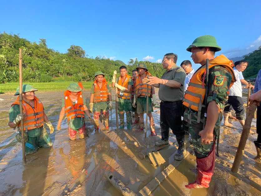 MƯA LŨ DO ẢNH HƯỞNG BÃO SỐ 3 VÀ CÁC CHỈ ĐẠO ỨNG PHÓ- Ảnh 7.