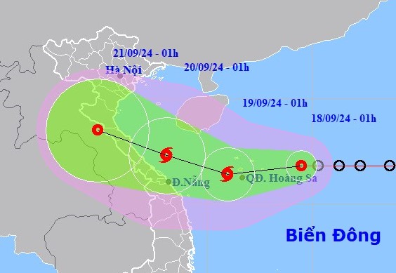 CẬP NHẬT: Tin BÃO KHẨN CẤP (BÃO SỐ 4) và các chỉ đạo ứng phó- Ảnh 1.