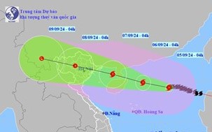 CẬP NHẬT TIN BÃO SỐ 3 (SIÊU BÃO YAGI) và CÁC CHỈ ĐẠO ỨNG PHÓ