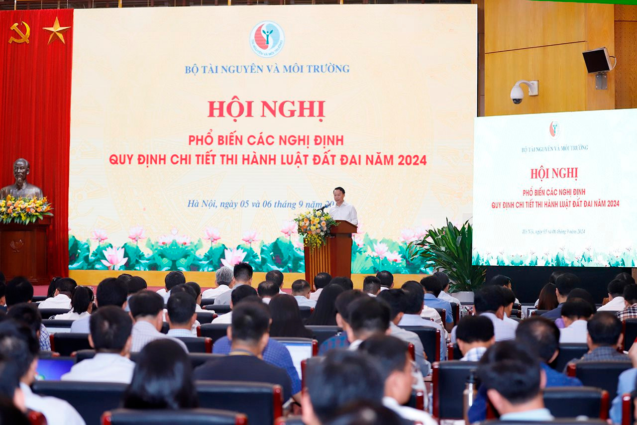 Phổ biến các Nghị định quy định chi tiết thi hành Luật Đất đai 2024- Ảnh 4.