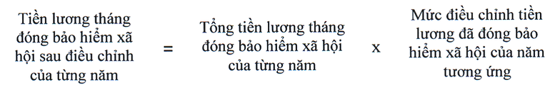 QUY ĐỊNH MỚI: Mức điều chỉnh tiền lương, thu nhập tháng đã đóng BHXH- Ảnh 1.