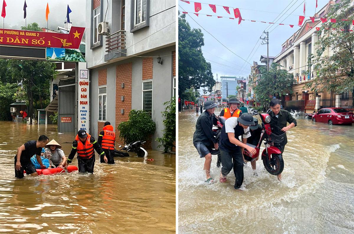 Tuyên Quang: 41 xã đang bị ngập sâu, có nơi trên 4m; 1350 nhà phải di dời khẩn cấp- Ảnh 29.