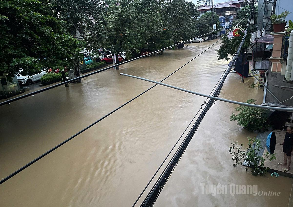 Tuyên Quang: 41 xã đang bị ngập sâu, có nơi trên 4m; 1350 nhà phải di dời khẩn cấp- Ảnh 57.