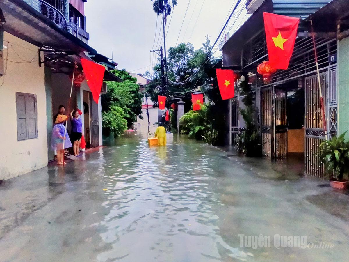 Tuyên Quang: 41 xã đang bị ngập sâu, có nơi trên 4m; 1350 nhà phải di dời khẩn cấp- Ảnh 53.