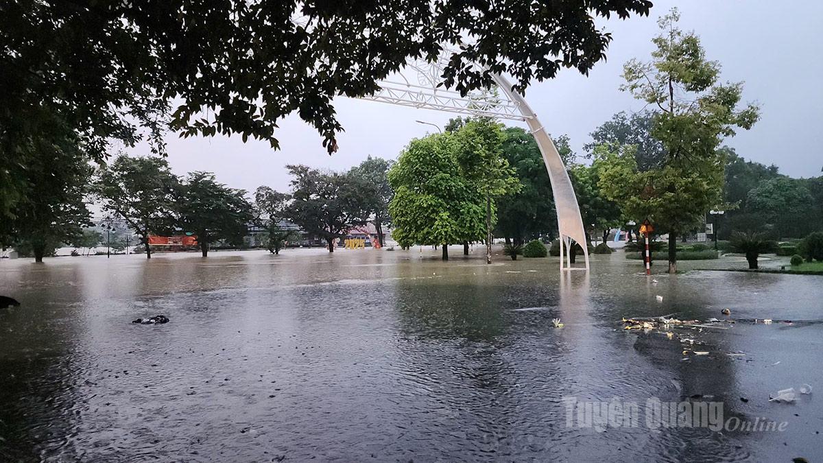 Tuyên Quang: 41 xã đang bị ngập sâu, có nơi trên 4m; 1350 nhà phải di dời khẩn cấp- Ảnh 56.