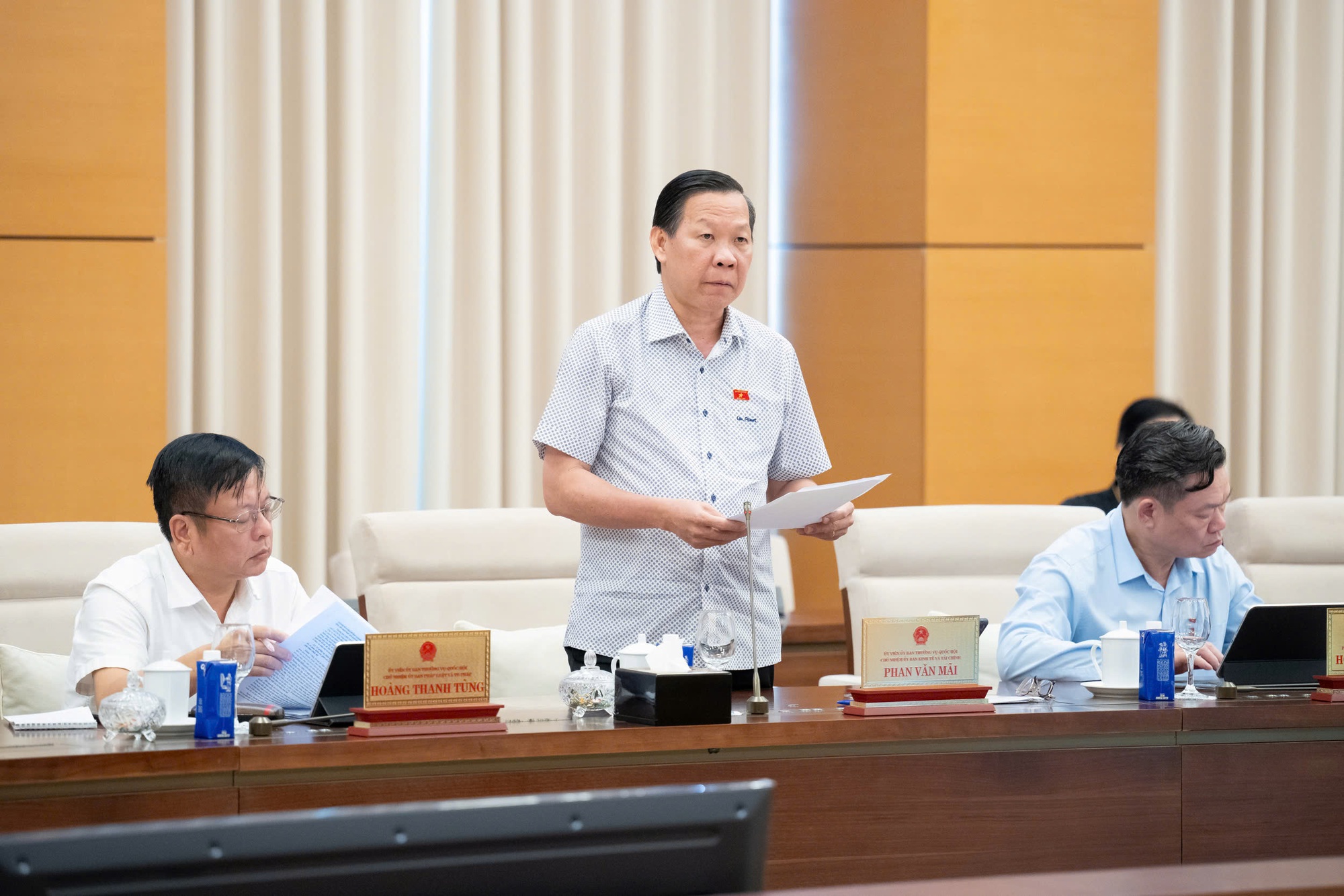 Ủy ban Thường vụ Quốc hội cho ý kiến về Dự án Luật Thuế thu nhập cá nhân (sửa đổi)- Ảnh 3. Ủy ban Thường vụ Quốc hội cho ý kiến về Dự án Luật Thuế thu nhập cá nhân (sửa đổi)- Ảnh 3.