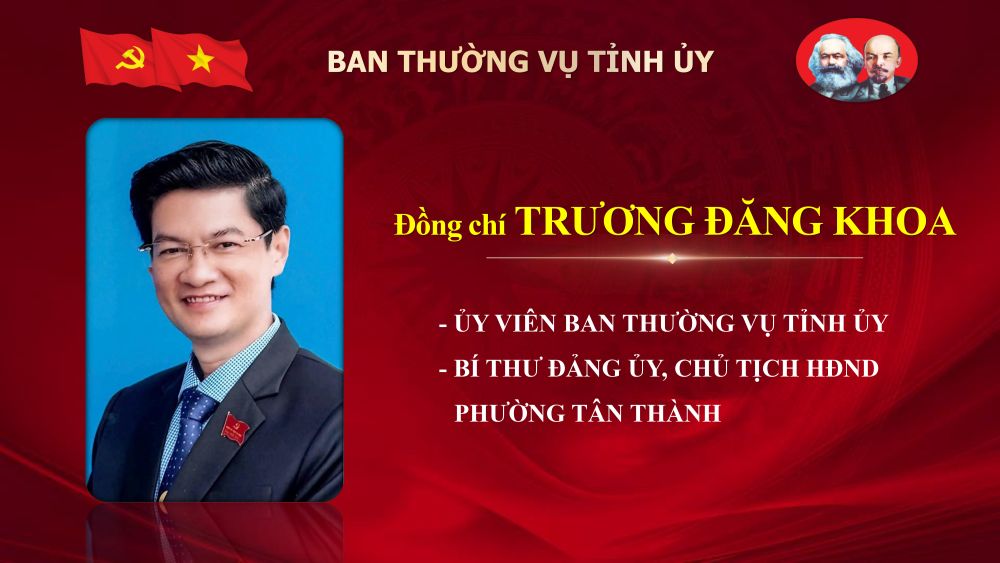 Danh sách Ban Thường vụ Tỉnh ủy Cà Mau nhiệm kỳ 2025-2030- Ảnh 10. Danh sách Ban Thường vụ Tỉnh ủy Cà Mau nhiệm kỳ 2025-2030- Ảnh 10.