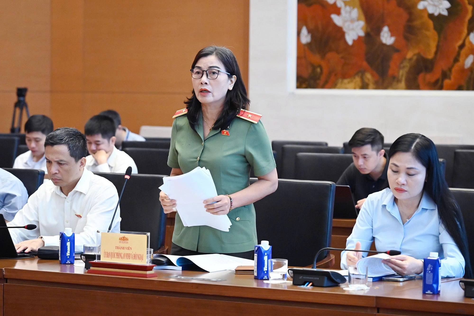 Thẩm tra dự án Luật sửa đổi, bổ sung một số điều của 10 luật có liên quan đến an ninh, trật tự- Ảnh 6. Thẩm tra dự án Luật sửa đổi, bổ sung một số điều của 10 luật có liên quan đến an ninh, trật tự- Ảnh 6.