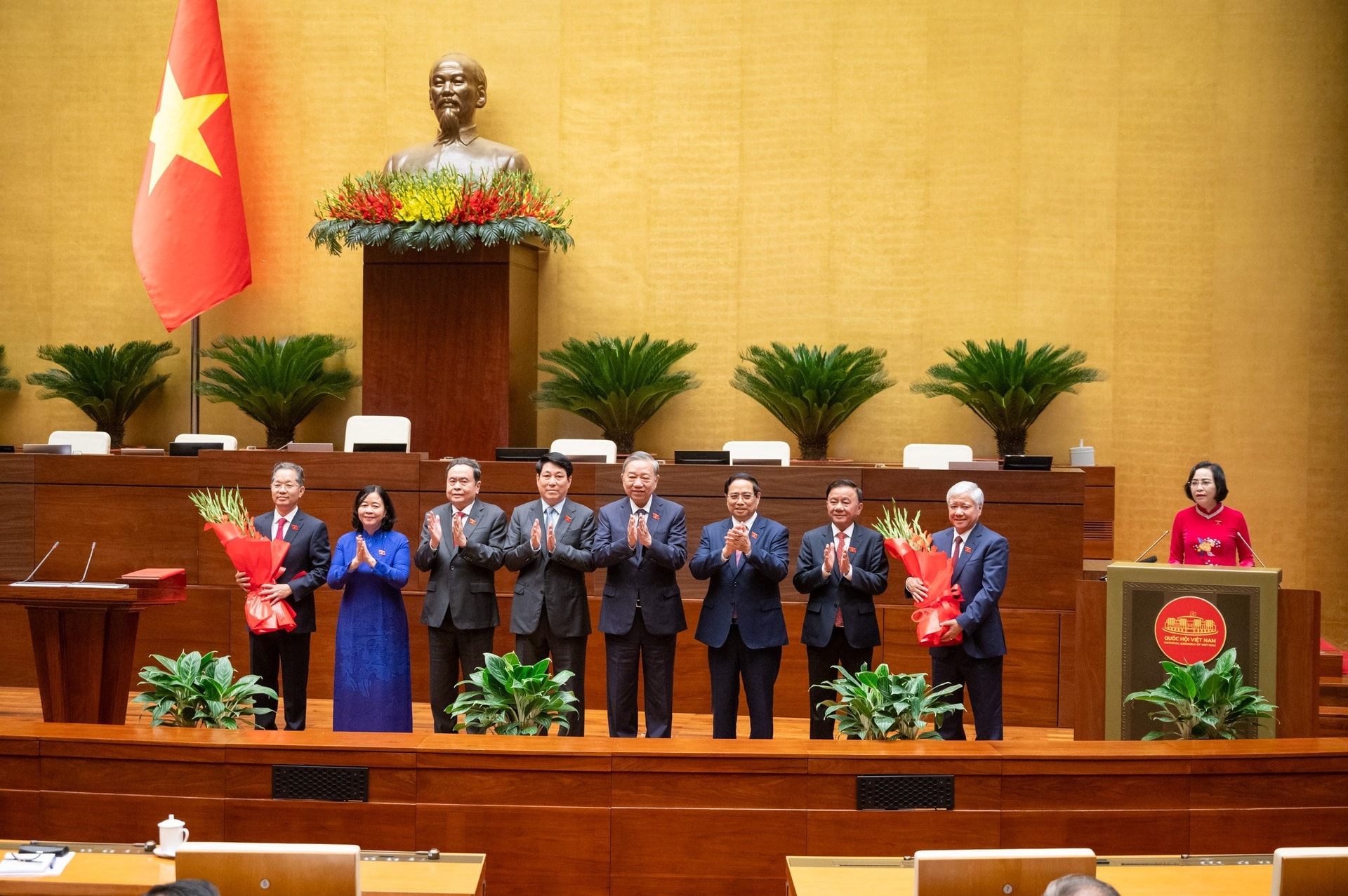 ĐỒNG CHÍ NGUYỄN VĂN QUẢNG ĐƯỢC, TÂN CHÁNH ÁN TÒA ÁN NHÂN DÂN TỐI CAO TUYÊN THỆ NHẬM CHỨC- Ảnh 2.