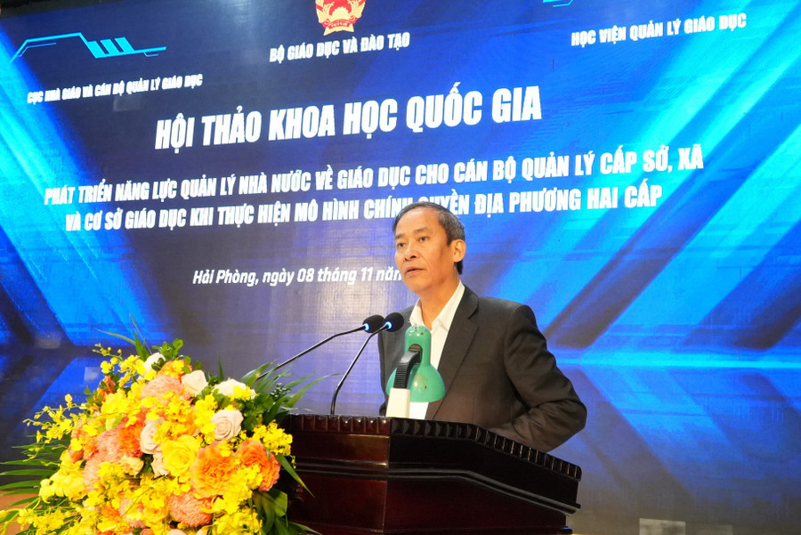 Kiến nghị sớm xây dựng “Cẩm nang quản lý giáo dục cấp xã”- Ảnh 2. Kiến nghị sớm xây dựng “Cẩm nang quản lý giáo dục cấp xã”- Ảnh 2.