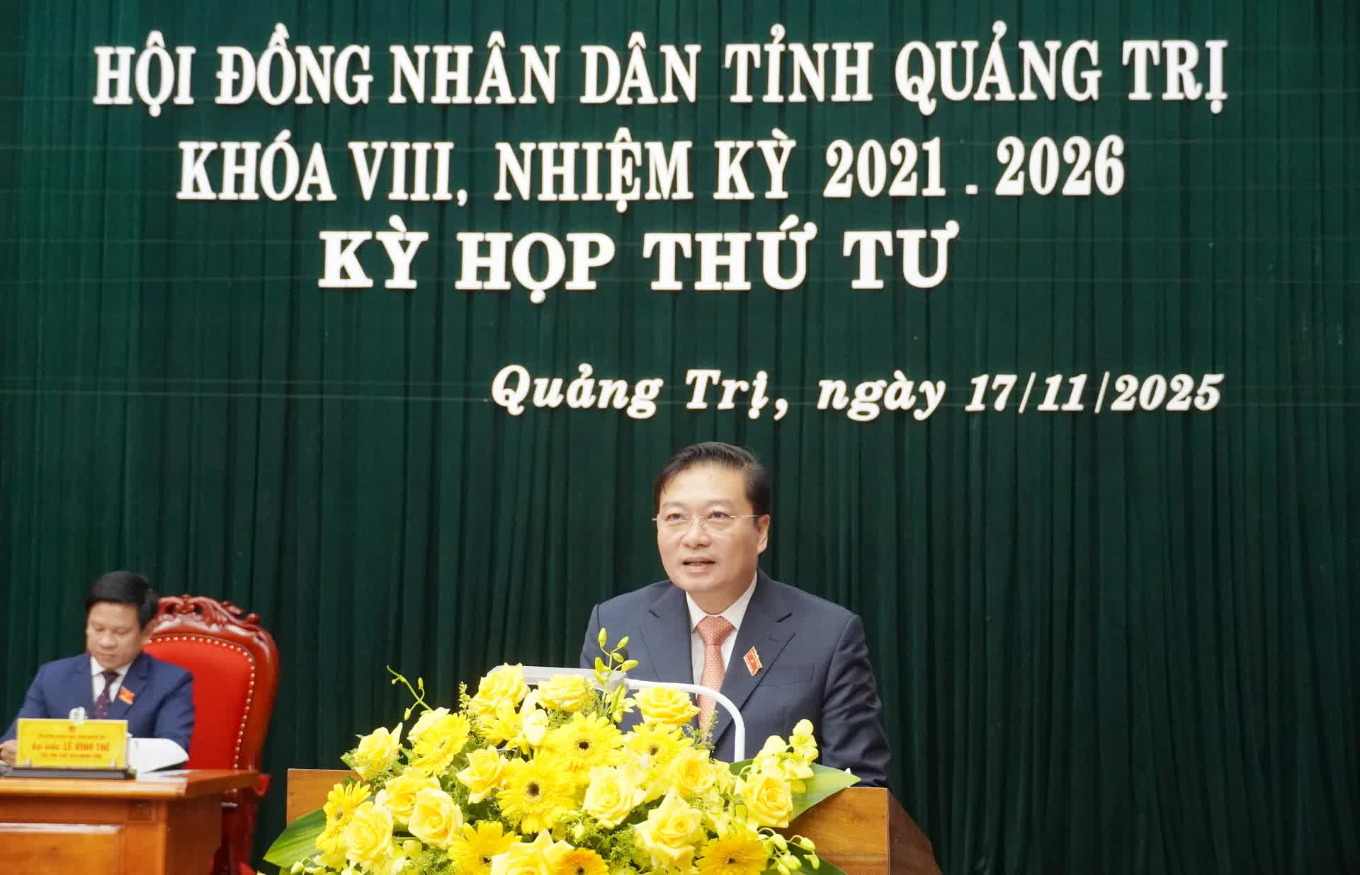 Đồng chí Lê Hồng Vinh được bầu giữ chức Chủ tịch UBND tỉnh Quảng Trị- Ảnh 1. Đồng chí Lê Hồng Vinh được bầu giữ chức Chủ tịch UBND tỉnh Quảng Trị- Ảnh 1.