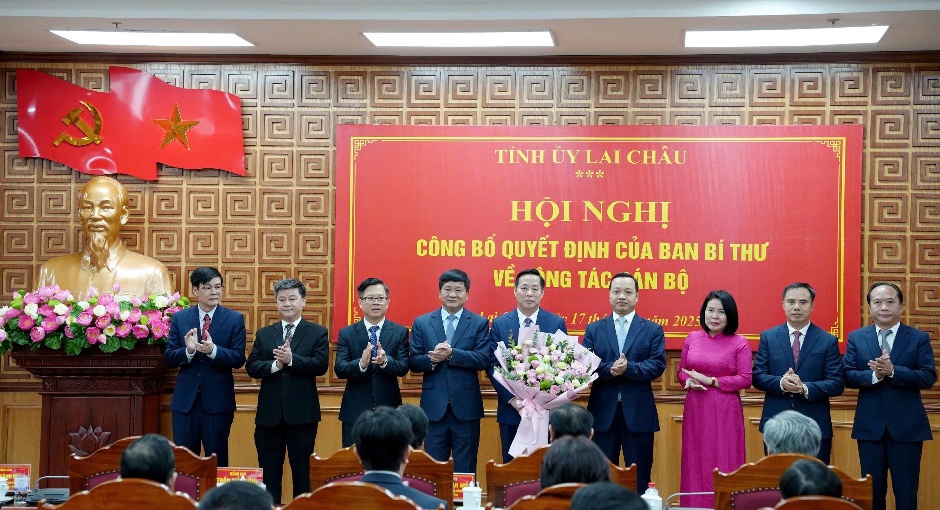 Ban Bí thư điều động, chỉ định đồng chí Hà Quang Trung giữ chức vụ Phó Bí thư Tỉnh ủy Lai Châu- Ảnh 8.