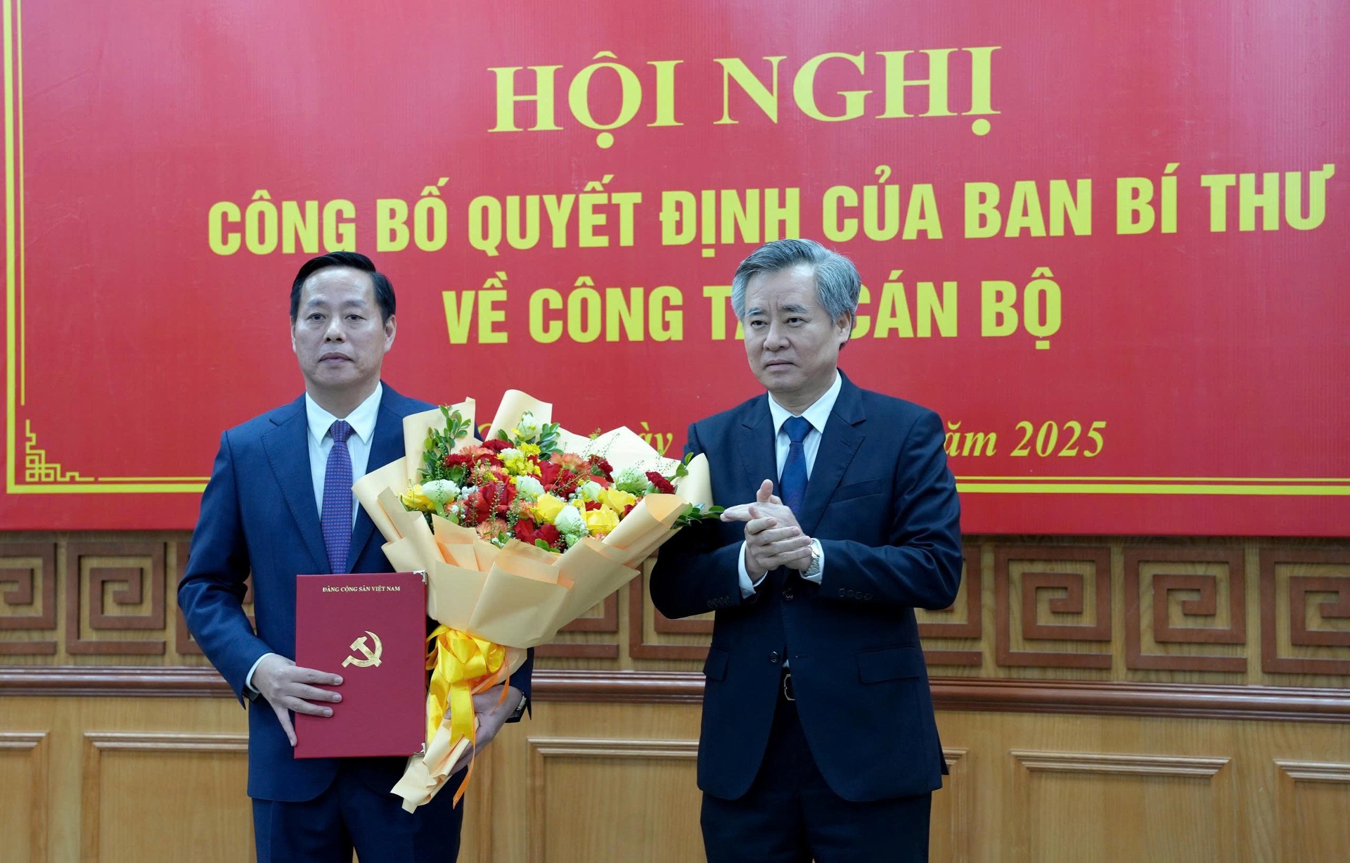 Ban Bí thư điều động, chỉ định đồng chí Hà Quang Trung giữ chức vụ Phó Bí thư Tỉnh ủy Lai Châu- Ảnh 1.