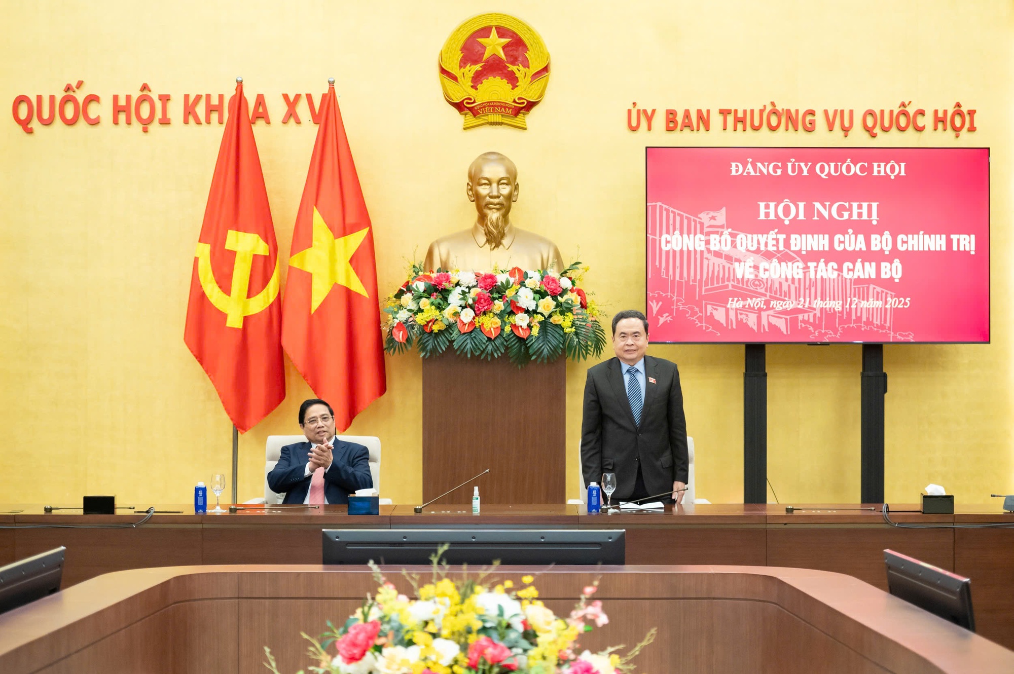 Bộ Chính trị chỉ định đồng chí Nguyễn Hồng Diên giữ chức Phó Bí thư chuyên trách Đảng ủy Quốc hội - Ảnh 1.