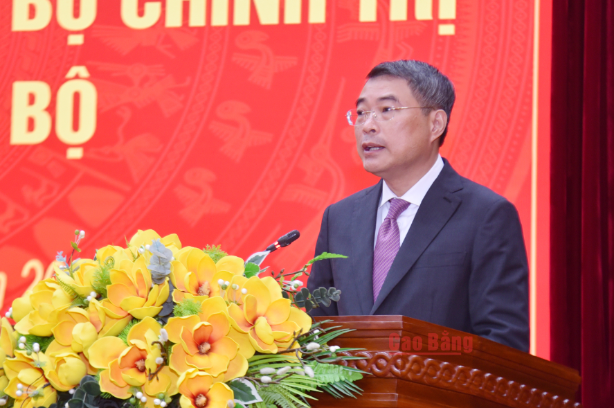 Đồng chí Phan Thăng An giữ chức vụ Bí thư Tỉnh ủy Cao Bằng- Ảnh 2.