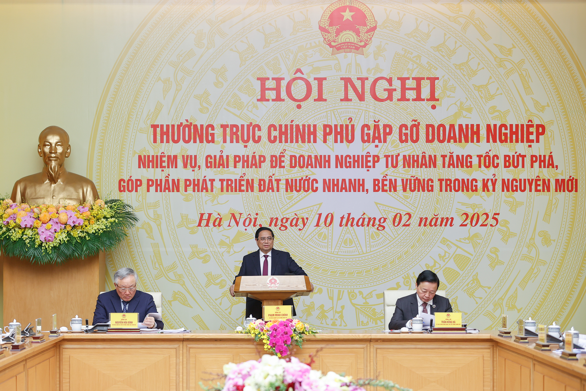 THƯỜNG TRỰC CHÍNH PHỦ GẶP GỠ DOANH NGHIỆP: NHIỆM VỤ, GIẢI PHÁP ĐỂ DOANH NGHIỆP TƯ NHÂN TĂNG TỐC, BỨT PHÁ- Ảnh 4.