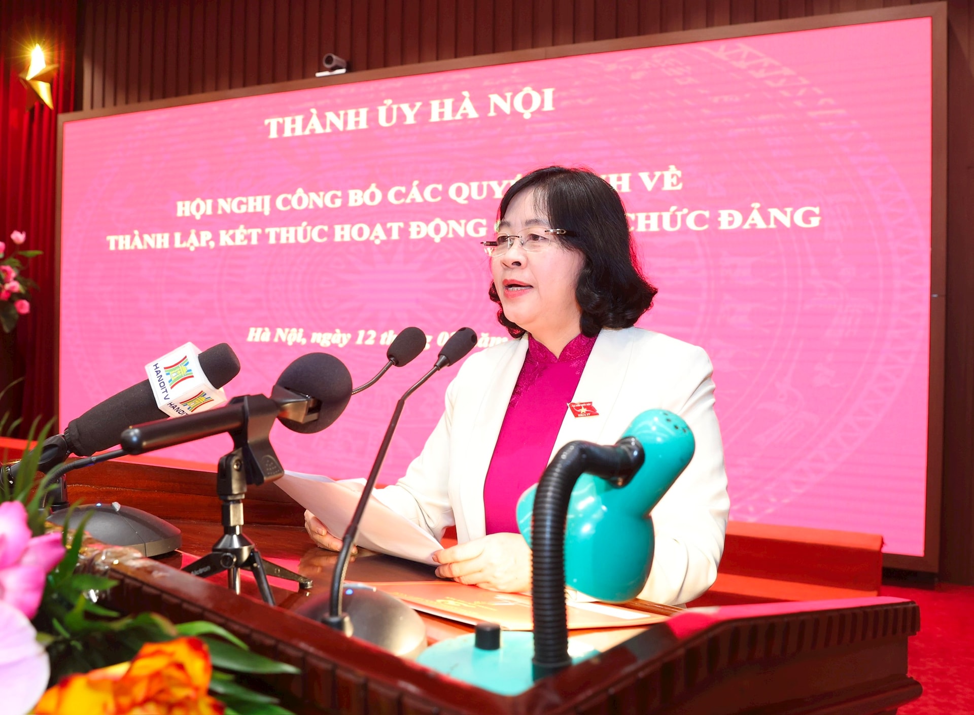 Thành ủy Hà Nội công bố các Quyết định thành lập, kết thúc hoạt động các tổ chức Đảng- Ảnh 4.