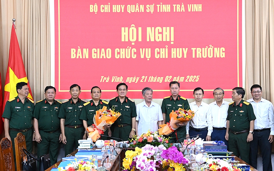 Bổ nhiệm tân Phó Tham mưu trưởng Quân khu 9; Chỉ huy trưởng Bộ Chỉ huy Quân sự tỉnh Trà Vinh