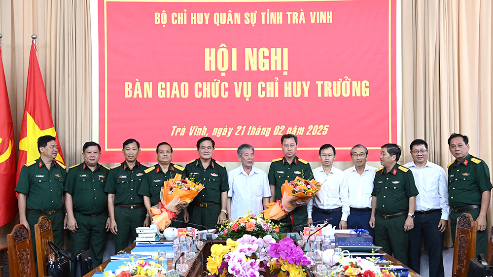 Bổ nhiệm tân Phó Tham mưu trưởng Quân khu 9; Chỉ huy trưởng Bộ Chỉ huy Quân sự tỉnh Trà Vinh- Ảnh 6.