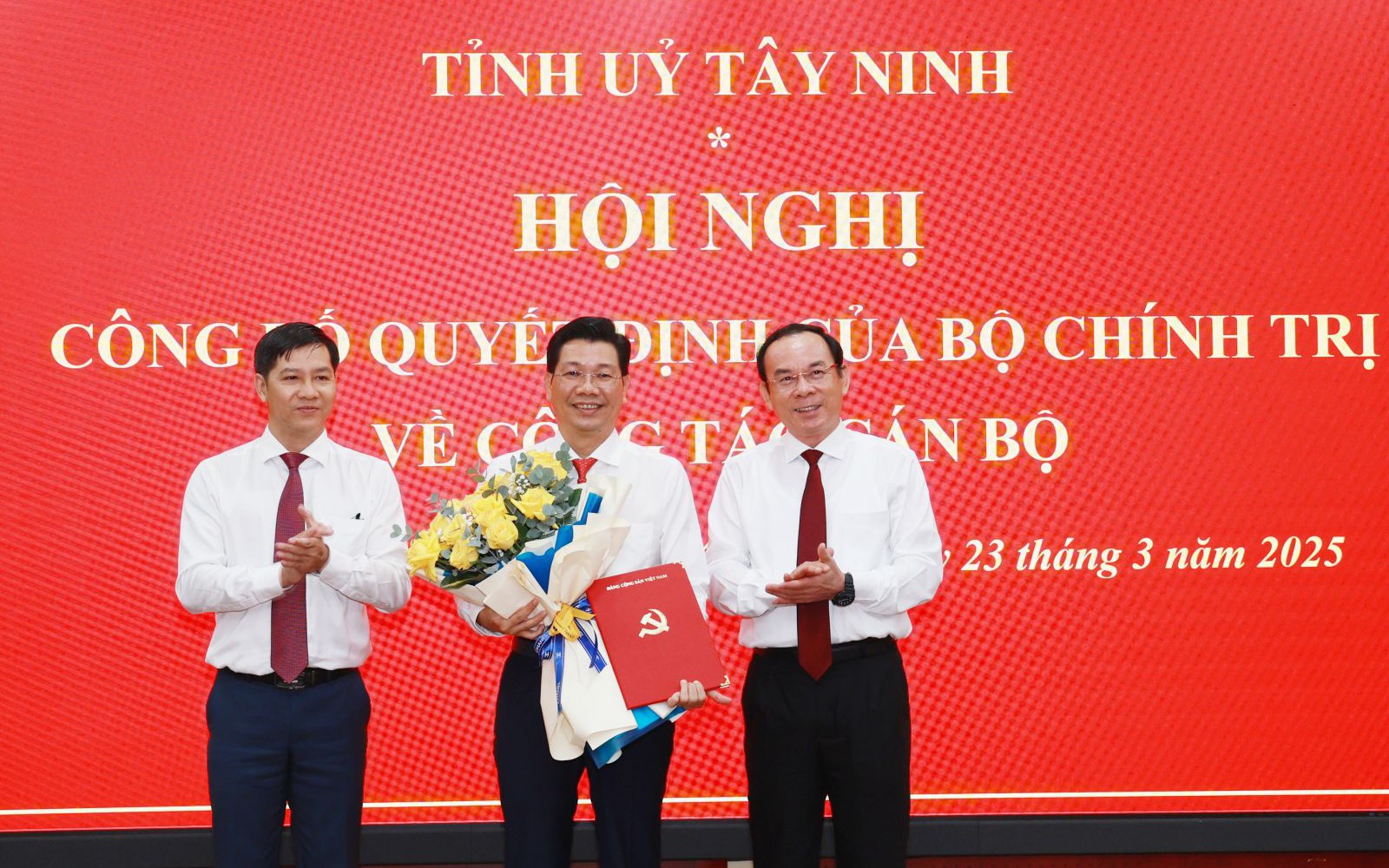 Bộ Chính trị chuẩn y đồng chí Nguyễn Mạnh Hùng giữ chức Bí thư Tỉnh ủy Tây Ninh