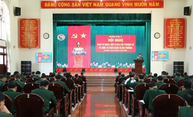 Kiến nghị, đề xuất các phương án tổ chức cơ quan quân sự địa phương- Ảnh 1.