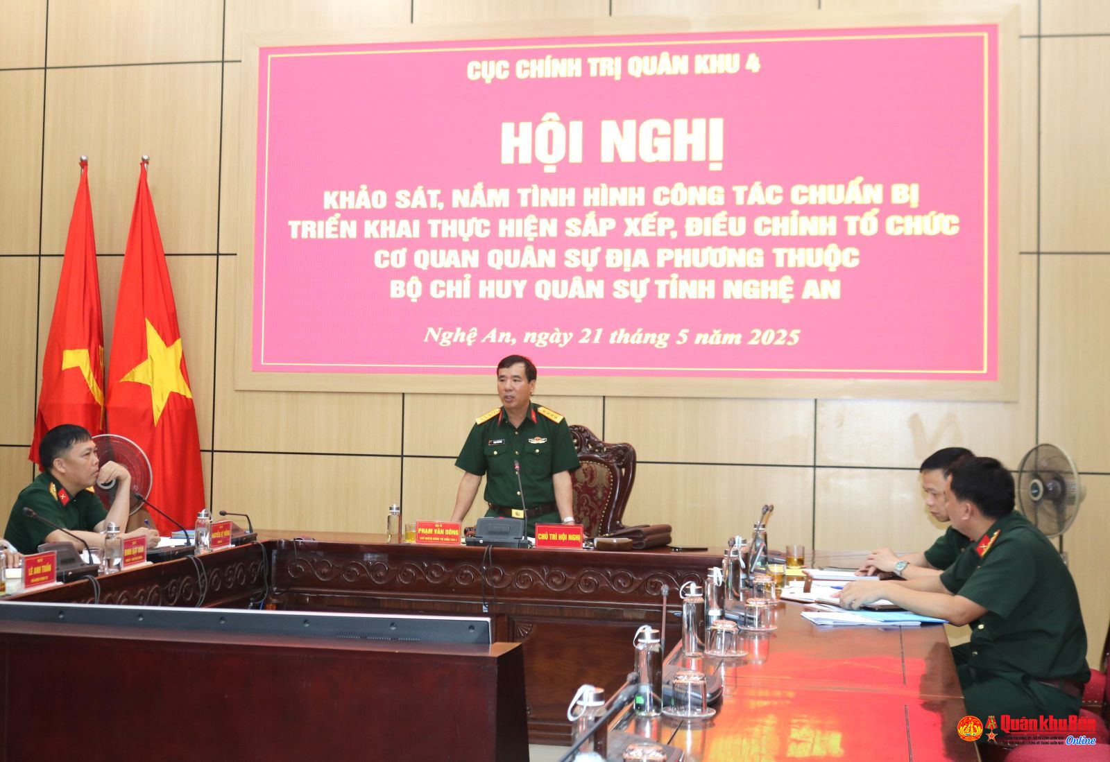 Sắp xếp cơ quan Quân sự địa phương: Khẩn trương hoàn chỉnh Đề án nhân sự; giải quyết tốt chế độ cho cán bộ dôi dư- Ảnh 3. Sắp xếp cơ quan Quân sự địa phương: Khẩn trương hoàn chỉnh Đề án nhân sự; giải quyết tốt chế độ cho cán bộ dôi dư- Ảnh 3.