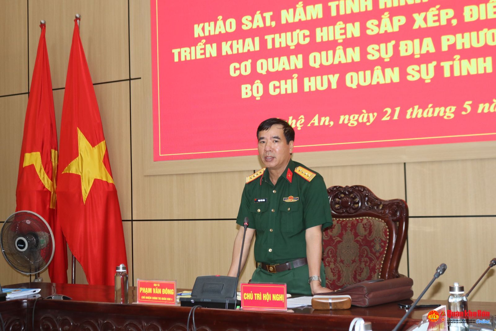 Sắp xếp cơ quan Quân sự địa phương: Khẩn trương hoàn chỉnh Đề án nhân sự; giải quyết tốt chế độ cho cán bộ dôi dư- Ảnh 1. Sắp xếp cơ quan Quân sự địa phương: Khẩn trương hoàn chỉnh Đề án nhân sự; giải quyết tốt chế độ cho cán bộ dôi dư- Ảnh 1.