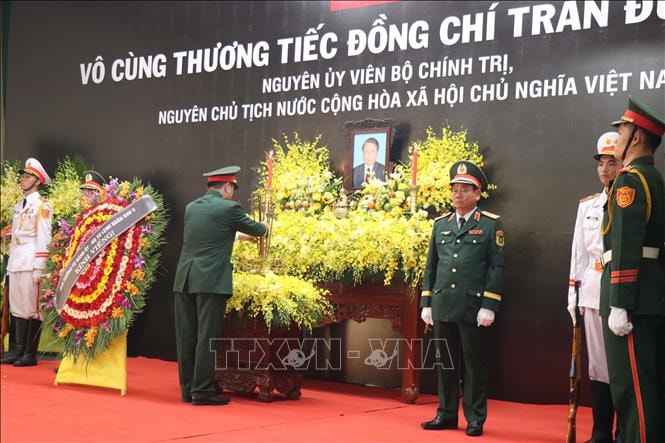 LỄ QUỐC TANG NGUYÊN CHỦ TỊCH NƯỚC TRẦN ĐỨC LƯƠNG- Ảnh 49.
