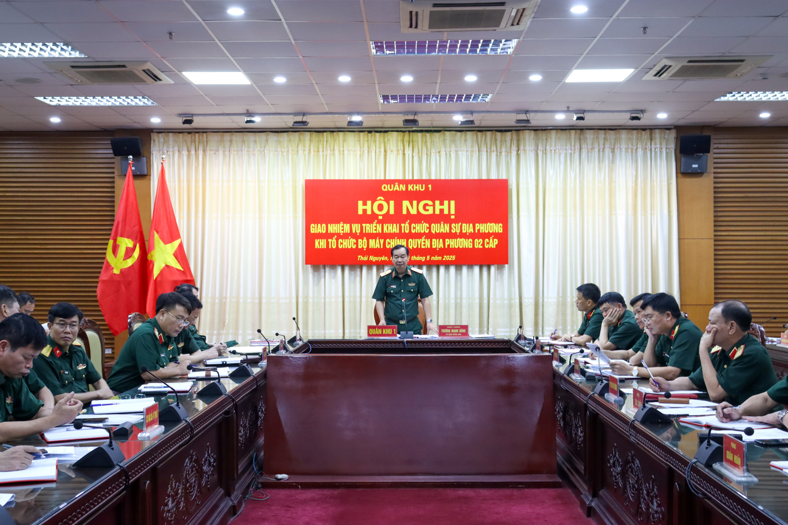 Sắp xếp tổ chức quân sự địa phương: Tăng cường kiểm tra, hướng dẫn, bảo đảm mô hình mới thực sự đia vào chiều sâu, hoạt động hiệu quả- Ảnh 1. Sắp xếp tổ chức quân sự địa phương: Tăng cường kiểm tra, hướng dẫn, bảo đảm mô hình mới thực sự đia vào chiều sâu, hoạt động hiệu quả- Ảnh 1.
