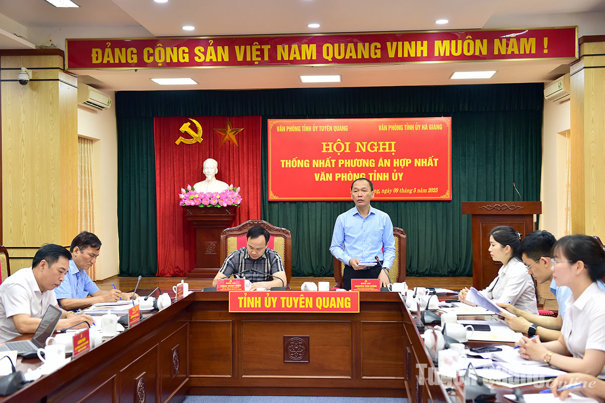 Thống nhất phương án hợp nhất 2 Văn phòng Tỉnh ủy- Ảnh 3. Thống nhất phương án hợp nhất 2 Văn phòng Tỉnh ủy- Ảnh 3.