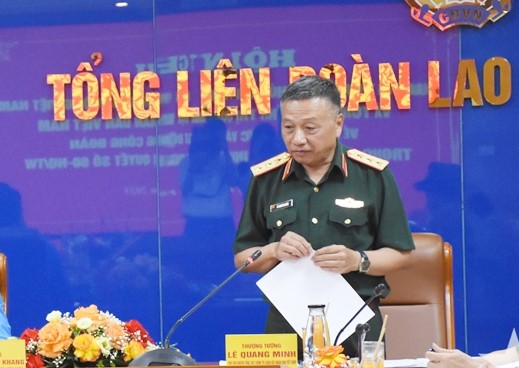 Đề xuất phương án kiện toàn tổ chức và hoạt động công đoàn trong Quân đội- Ảnh 2. Đề xuất phương án kiện toàn tổ chức và hoạt động công đoàn trong Quân đội- Ảnh 2.