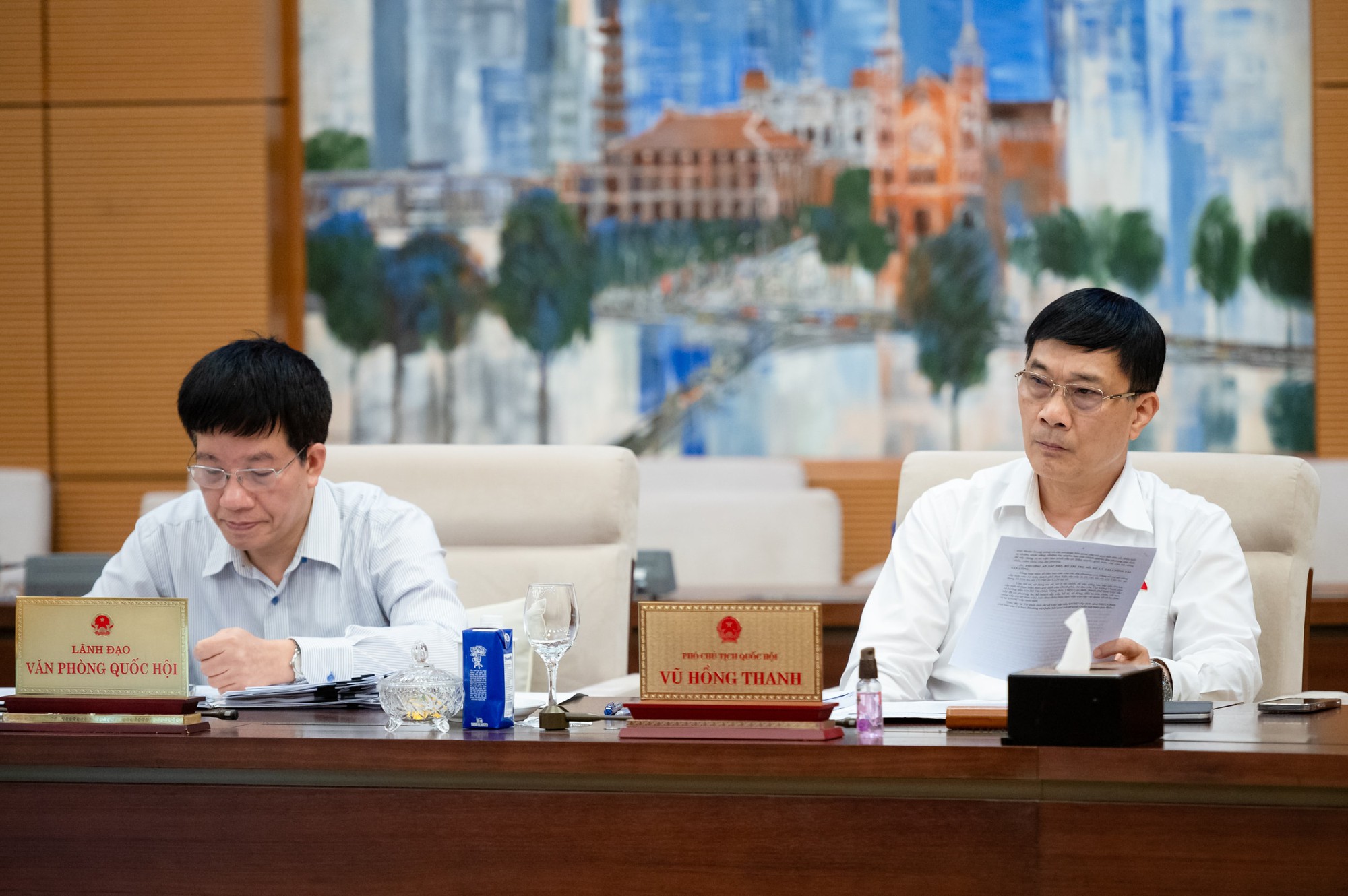 Thông qua về nguyên tắc các nghị quyết về sắp xếp đơn vị hành chính cấp xã- Ảnh 6.