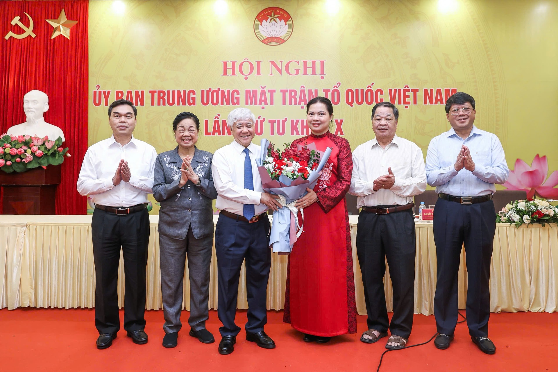 Hiệp thương cử nhân sự tham gia Ủy ban, Đoàn Chủ tịch, Phó Chủ tịch Ủy ban Trung ương Mặt trận Tổ quốc Việt Nam khóa X- Ảnh 6.