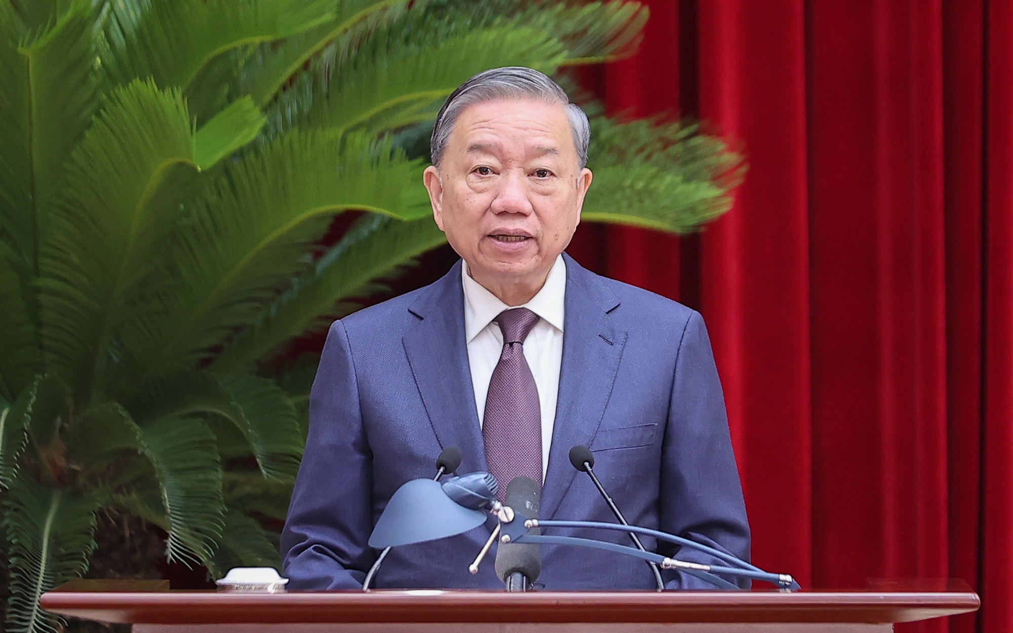 TOÀN VĂN: PHÁT BIỂU CỦA TỔNG BÍ THƯ TÔ LÂM TẠI PHIÊN BẾ MẠC HỘI NGHỊ TRUNG ƯƠNG 12, KHÓA XIII